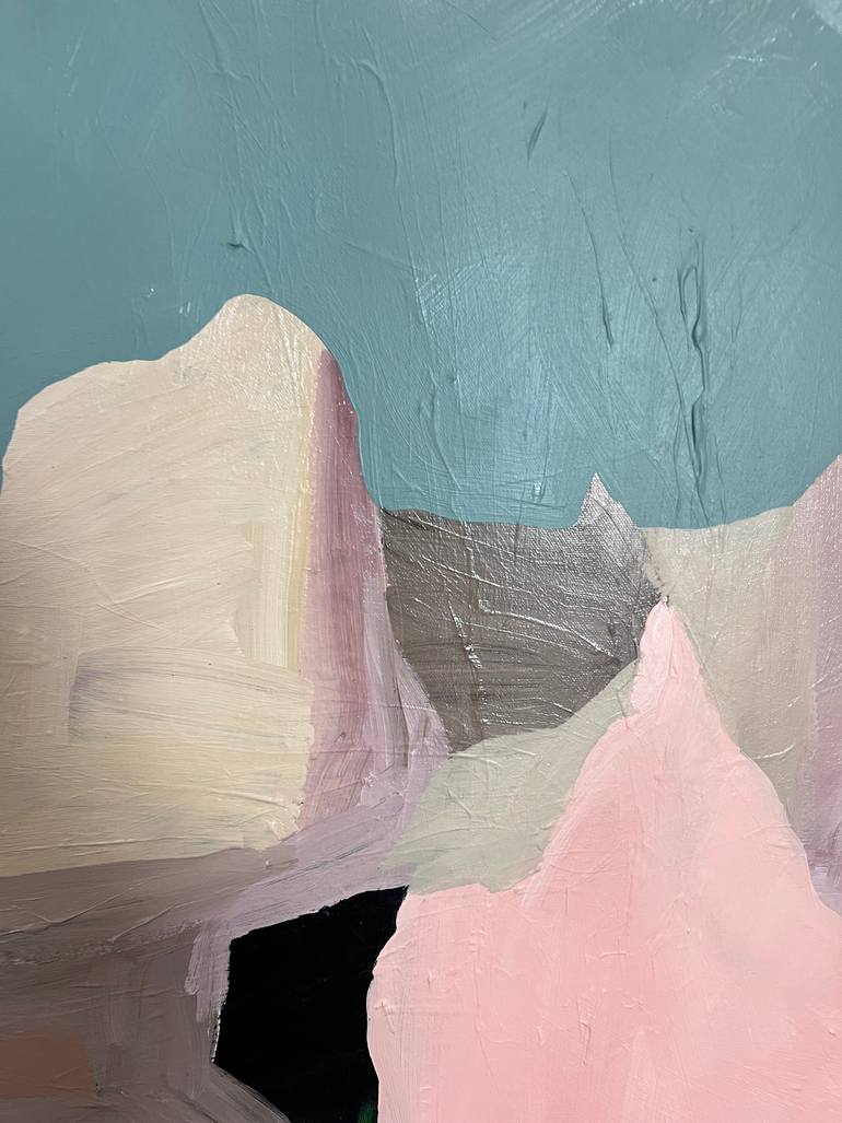 Original Abstract Expressionism Abstract Painting by Claudia Trongmo