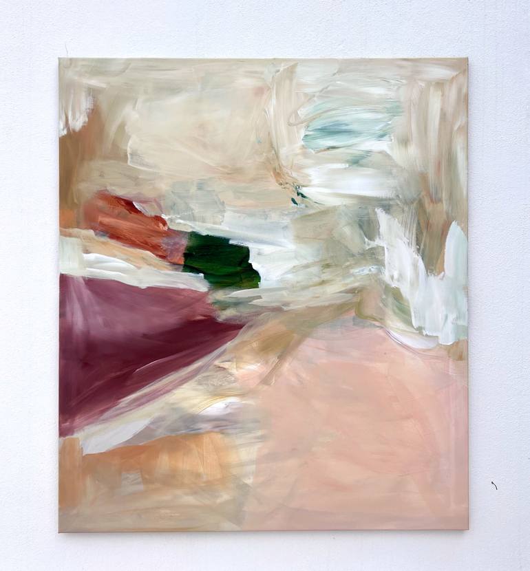 Original Abstract Expressionism Abstract Painting by Claudia Trongmo