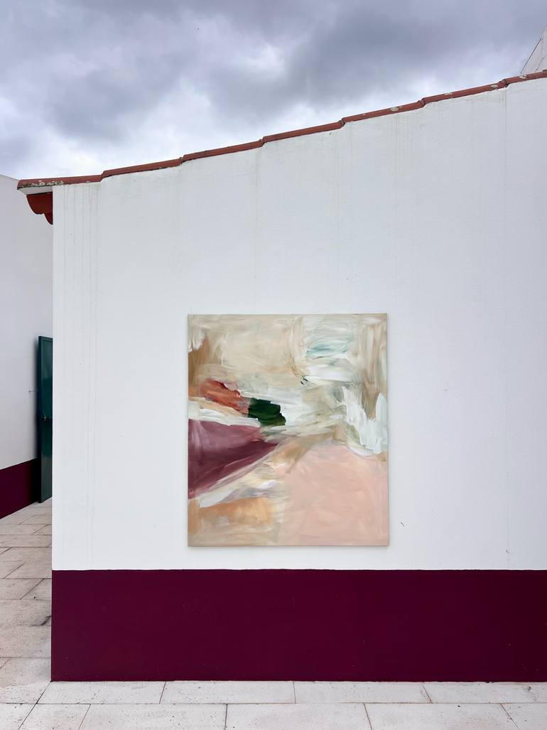 Original Abstract Expressionism Abstract Painting by Claudia Trongmo