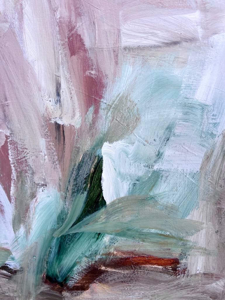 Original Abstract Expressionism Abstract Painting by Claudia Trongmo