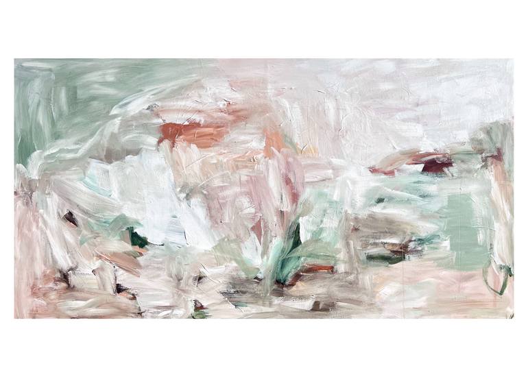 Original Abstract Expressionism Abstract Painting by Claudia Trongmo