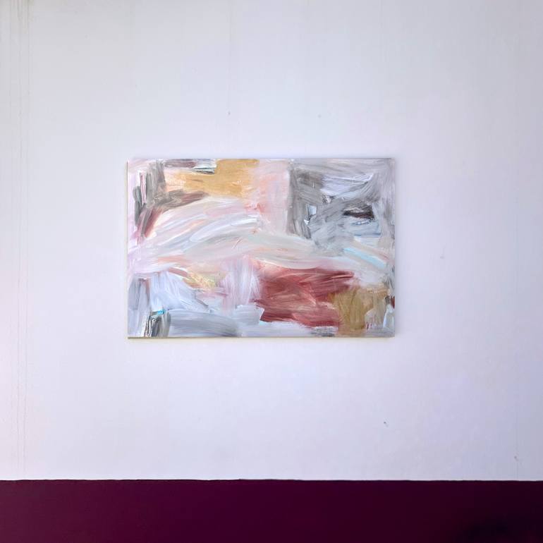 Original Abstract Expressionism Abstract Painting by Claudia Trongmo