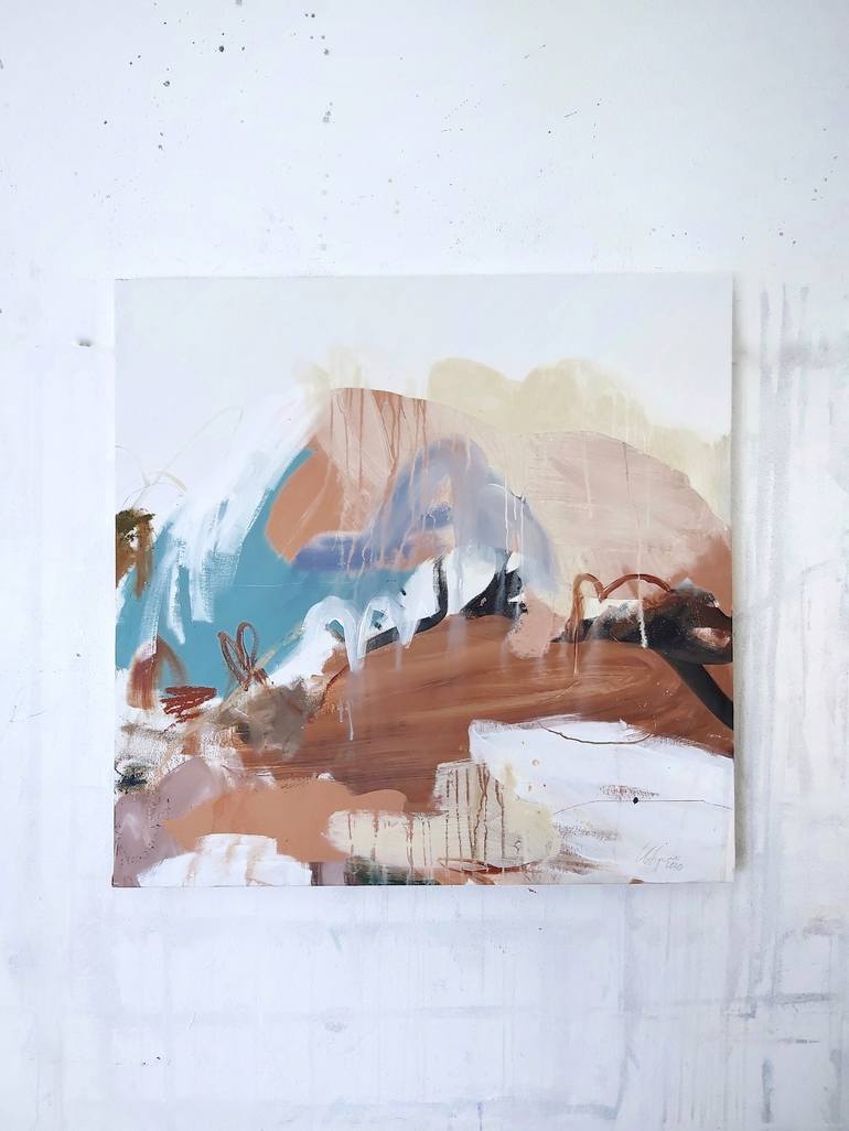 Original Abstract Painting by Claudia Trongmo