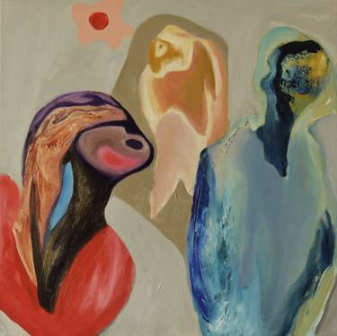Print of Abstract People Paintings by Cynthia Lu