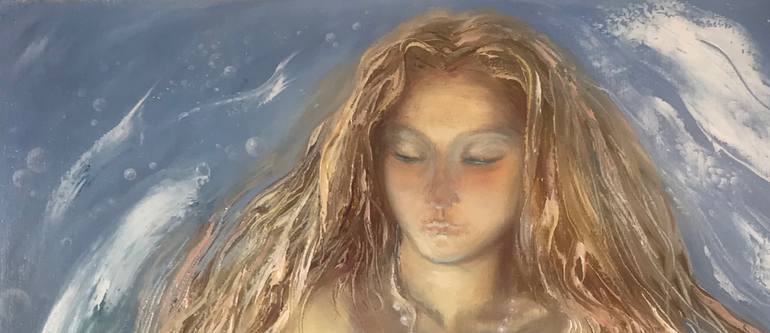 Original Impressionism Women Painting by Natalia Zirchuk
