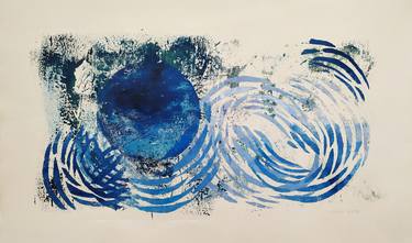 Original Abstract Printmaking by Marija Kovacevic