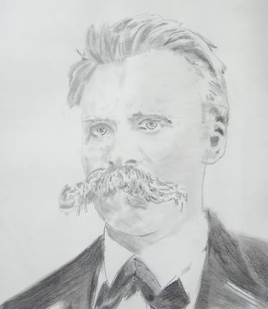Original Portraiture Portrait Drawing by sv en