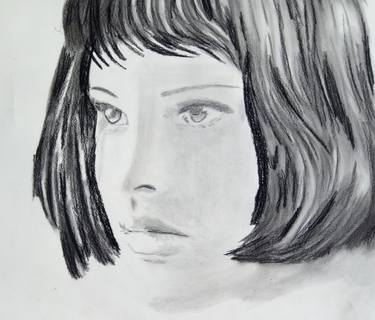 Original Portraiture Portrait Drawing by sv en