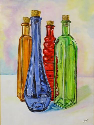 Bottles still life thumb