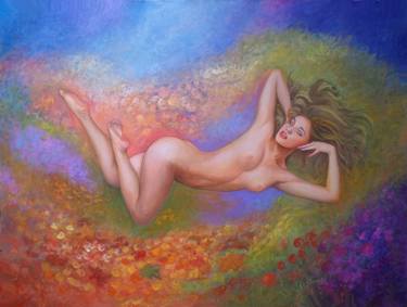 Print of Fine Art Nude Paintings by Jorge Romero Rodriguez