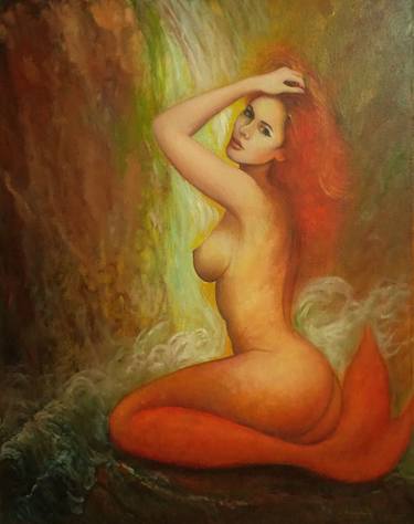 Print of Fine Art Nude Paintings by Jorge Romero Rodriguez