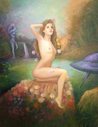 Original Surrealism Nude Paintings by Jorge Romero Rodriguez