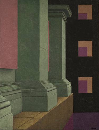 Original Contemporary Architecture Painting by Lucia Dibi