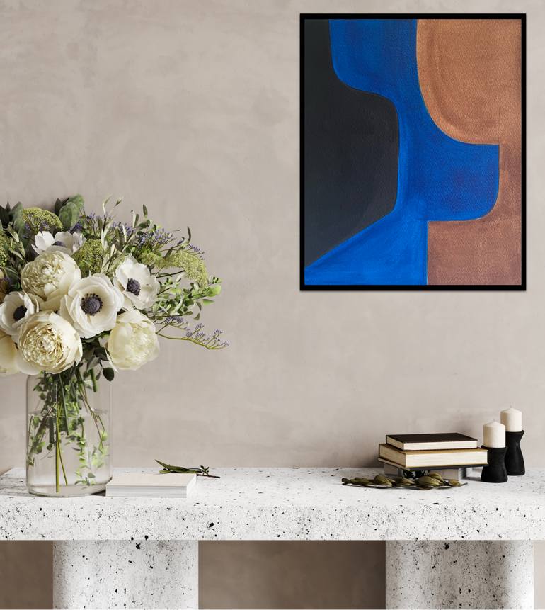 Original Contemporary Abstract Painting by Lana Alsamir-Diamond