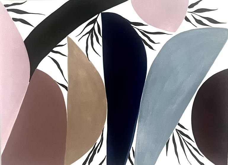 Original Contemporary Abstract Paintings by Lana Alsamir-Diamond