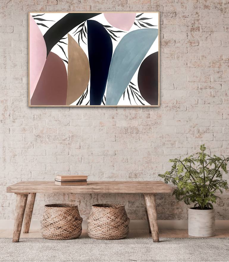 Original Contemporary Abstract Painting by Lana Alsamir-Diamond