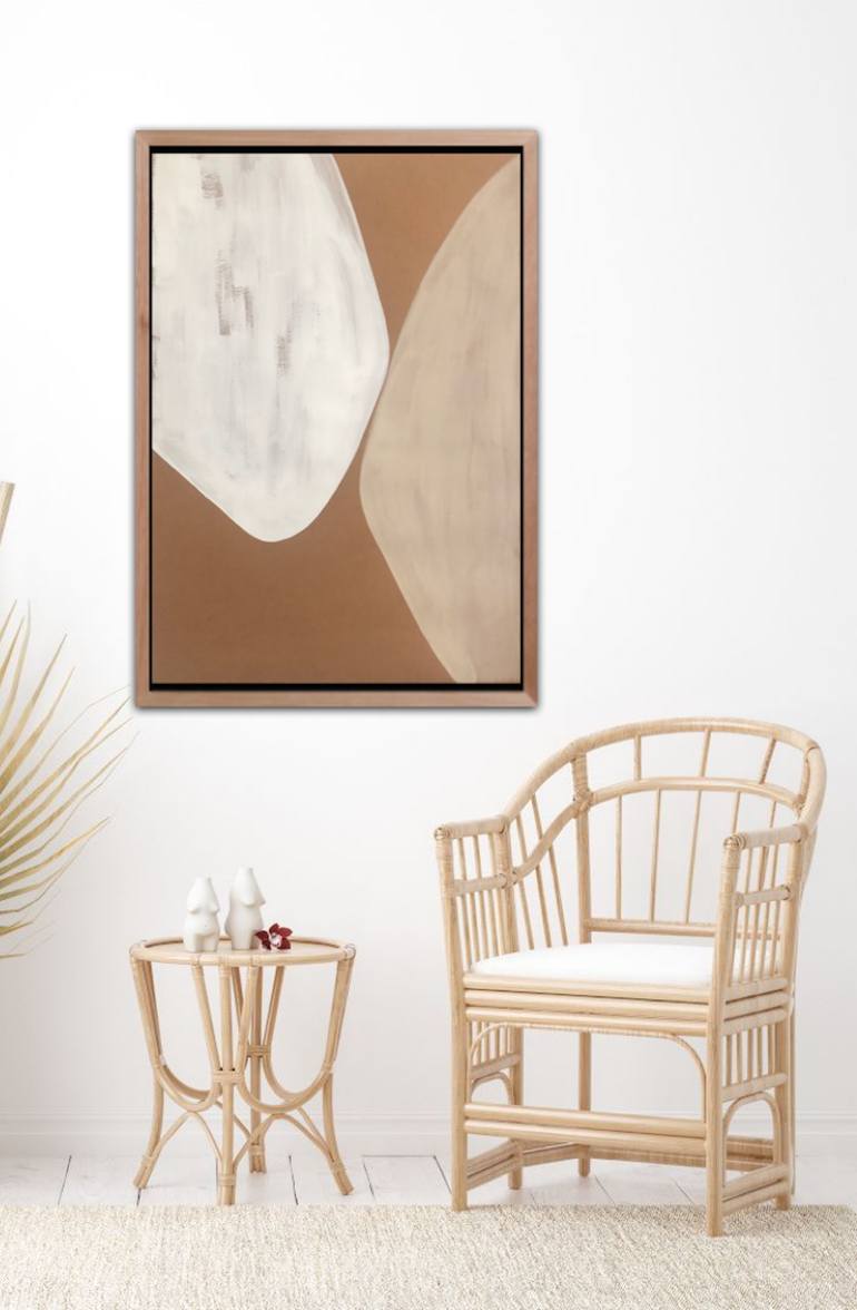 Original Minimalism Abstract Painting by Lana Alsamir-Diamond