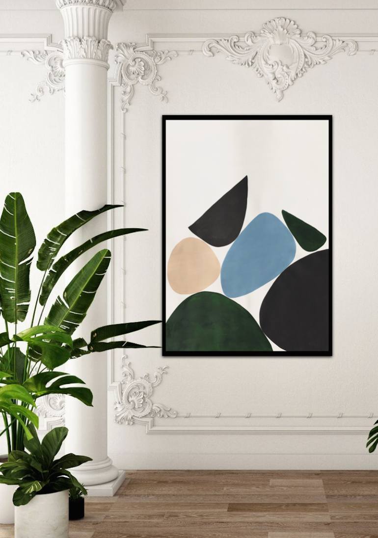 Original Abstract Painting by Lana Alsamir-Diamond