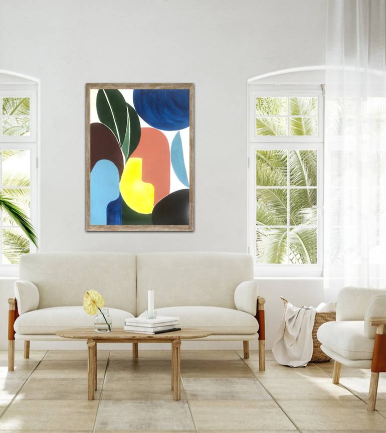 Original Abstract Painting by Lana Alsamir-Diamond