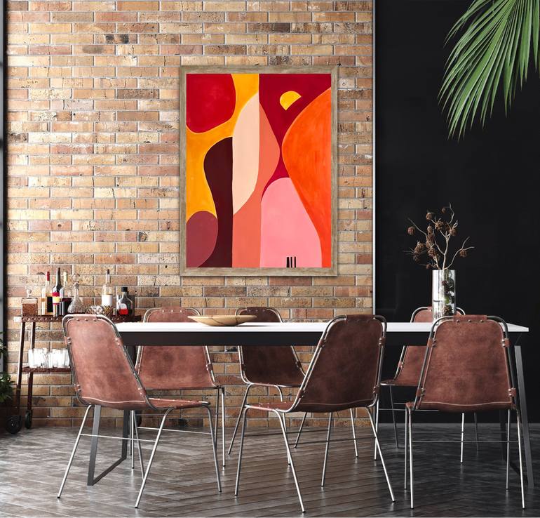 Original Abstract Painting by Lana Alsamir-Diamond