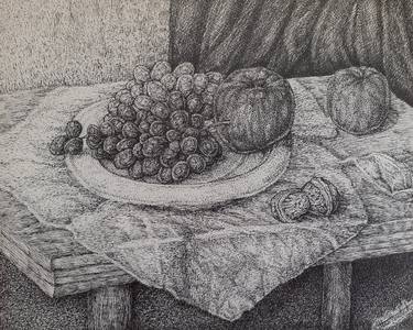 Original Realism Still Life Drawings by Ivan Rankovic