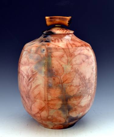 Sagger fired vessel urn sculpture 273 thumb