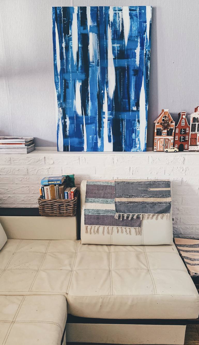 Original Abstract Expressionism Abstract Painting by Lena Ar