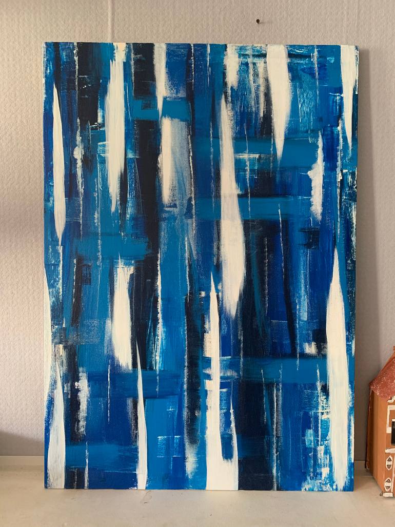 Original Abstract Expressionism Abstract Painting by Lena Ar