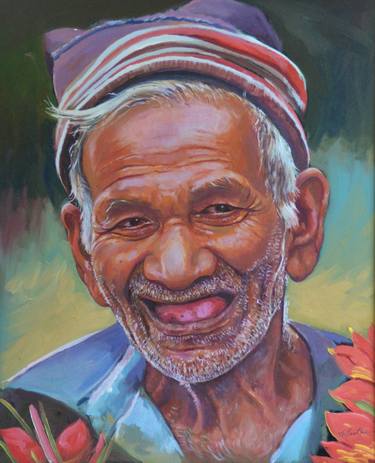 Original Portrait Paintings by Nilantha Vidanarachchi