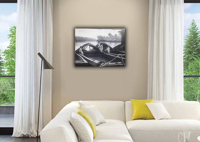 Original Folk Pop Culture/Celebrity Painting by Nilantha Vidanarachchi