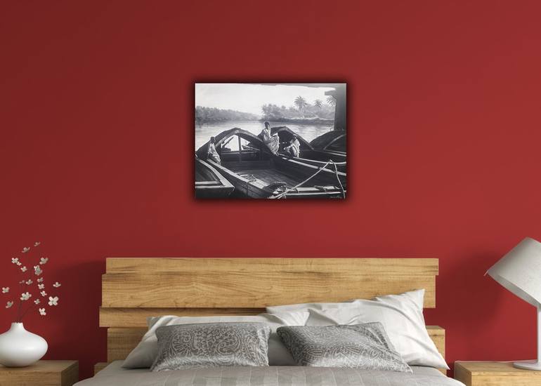 Original Folk Pop Culture/Celebrity Painting by Nilantha Vidanarachchi