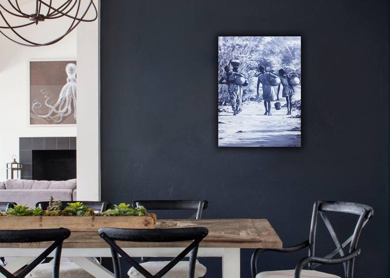 Original Folk Pop Culture/Celebrity Painting by Nilantha Vidanarachchi