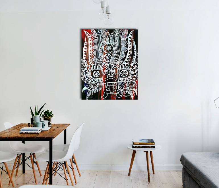 Original Art Deco People Painting by Sahani Madihage