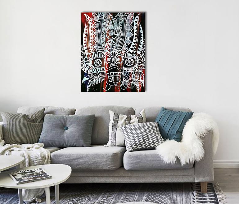 Original Art Deco People Painting by Sahani Madihage