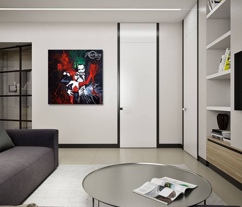 Original Art Deco People Painting by Sahani Madihage