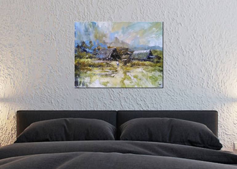 Original Landscape Painting by Ishan Hewage
