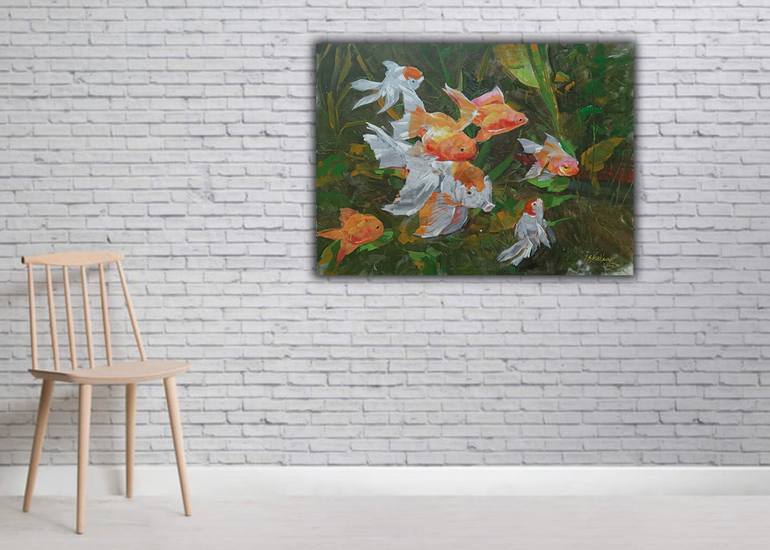 Original Figurative Animal Painting by Ishan Hewage