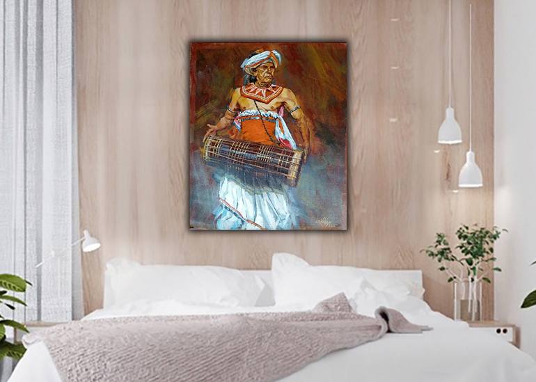 Original Folk Pop Culture/Celebrity Painting by Ishan Hewage
