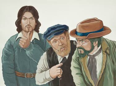 Print of Illustration Men Paintings by Viktor Yukhimchuk