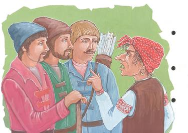 Print of Illustration Cartoon Paintings by Viktor Yukhimchuk