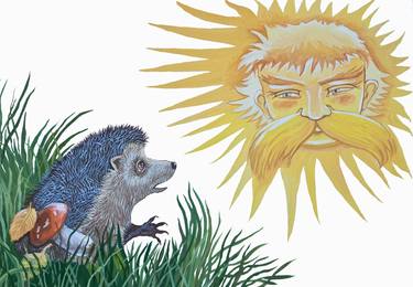 Hedgehog and the sun thumb
