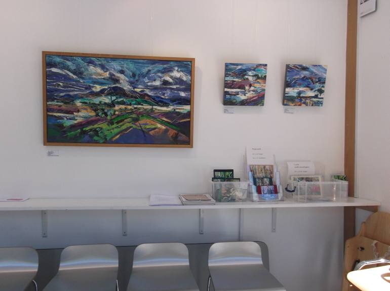 Original Expressionism Landscape Painting by Gwendol Gains