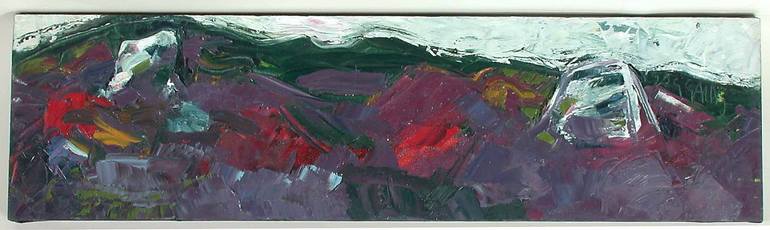 Original Abstract Landscape Painting by Gwendol Gains