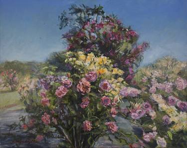 Original Realism Floral Paintings by Denise Ballard-Wyllie