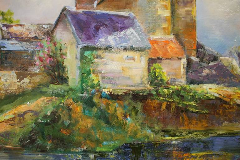 Original Realism Landscape Painting by Dinara Dindarova