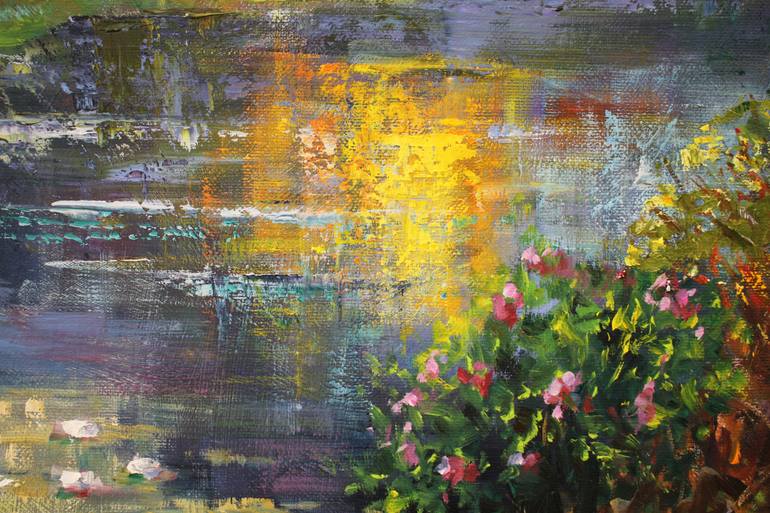 Original Realism Landscape Painting by Dinara Dindarova