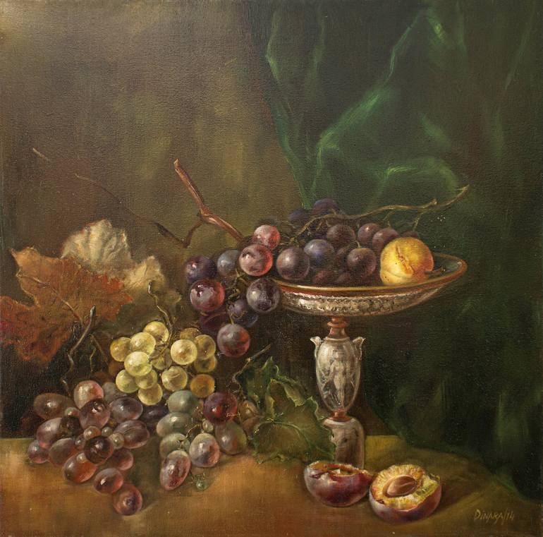 Original Realism Still Life Paintings by Dinara Dindarova