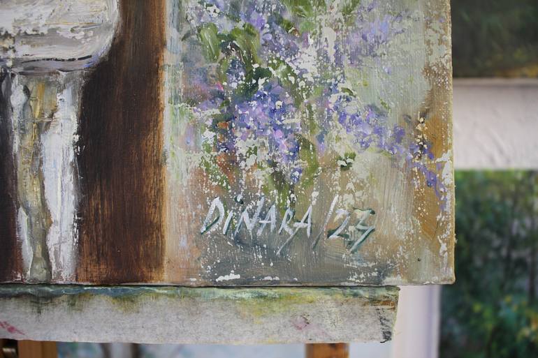 Original Impressionism Still Life Painting by Dinara Dindarova