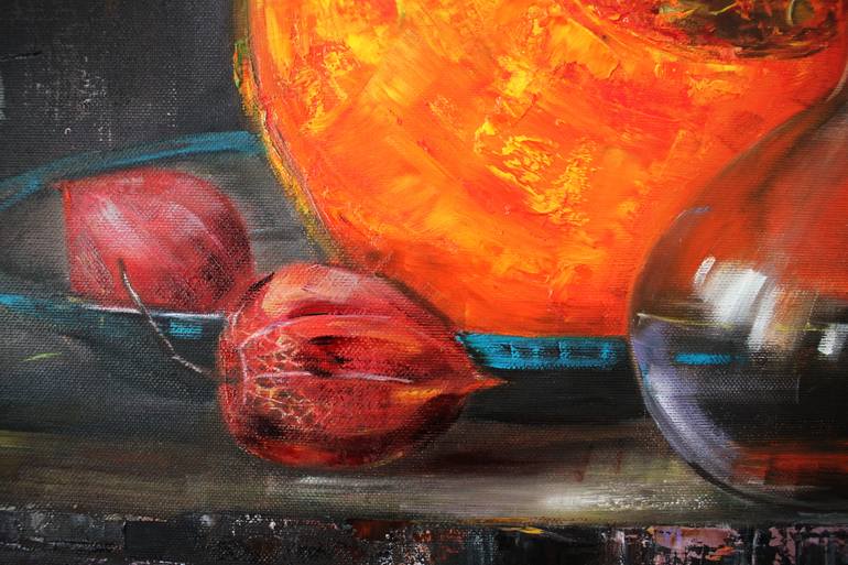 Original Impressionism Still Life Painting by Dinara Dindarova