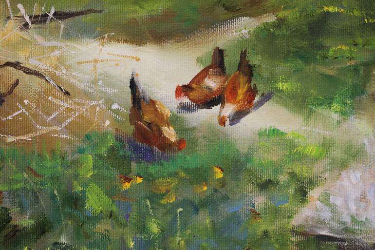 Original Realism Landscape Painting by Dinara Dindarova